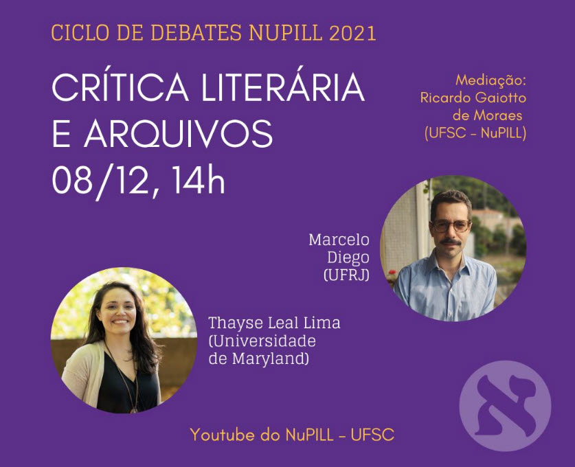 event image for Critica Literaria debate UFSC