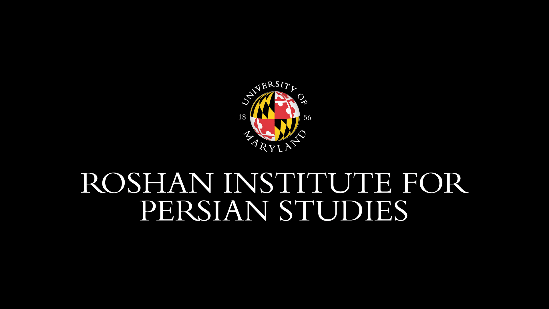 black logo of roshan institute for persian studies