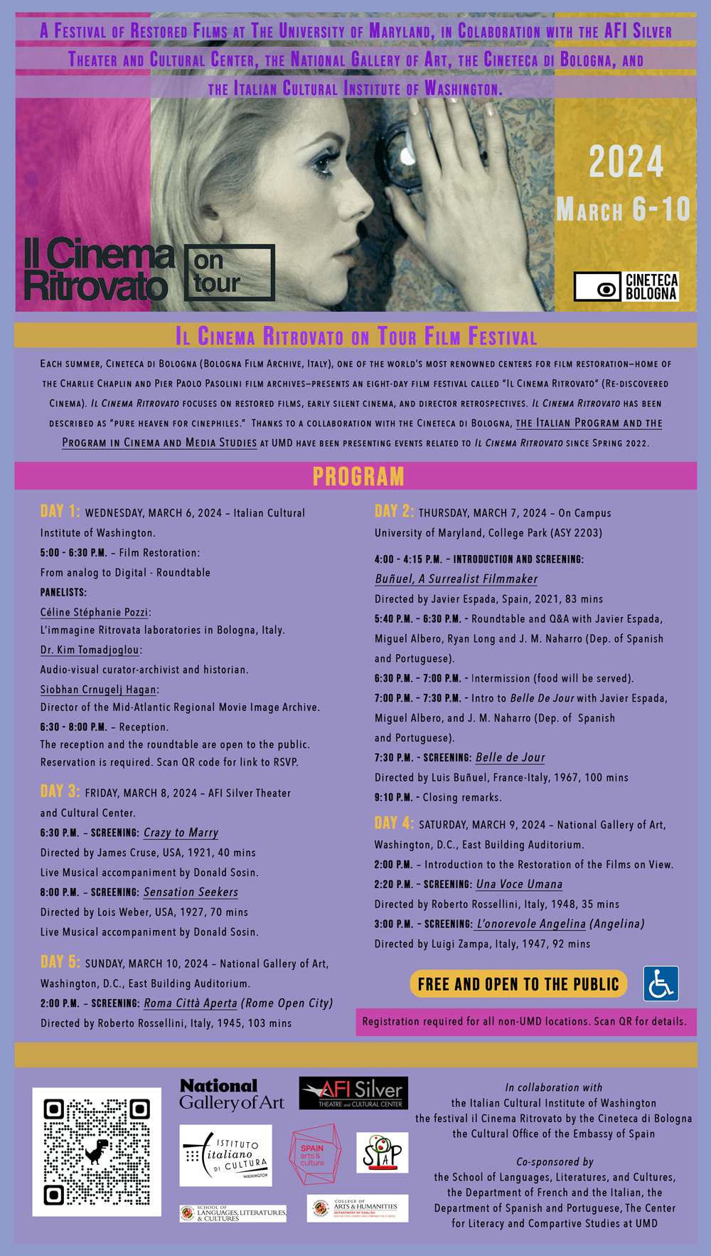 Restored Film Festival - Il Cinema Ritrovato ON TOUR