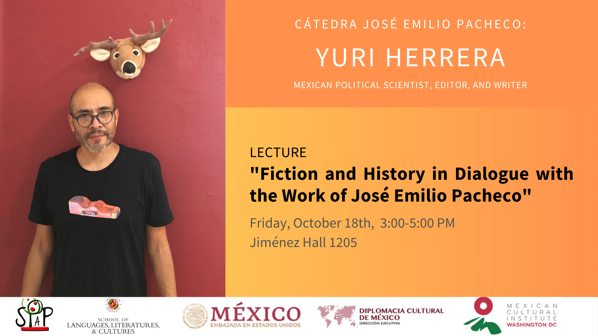 Cátedra Pacheco: "Fiction and History in Dialogue with the Work of José Emilio Pacheco"