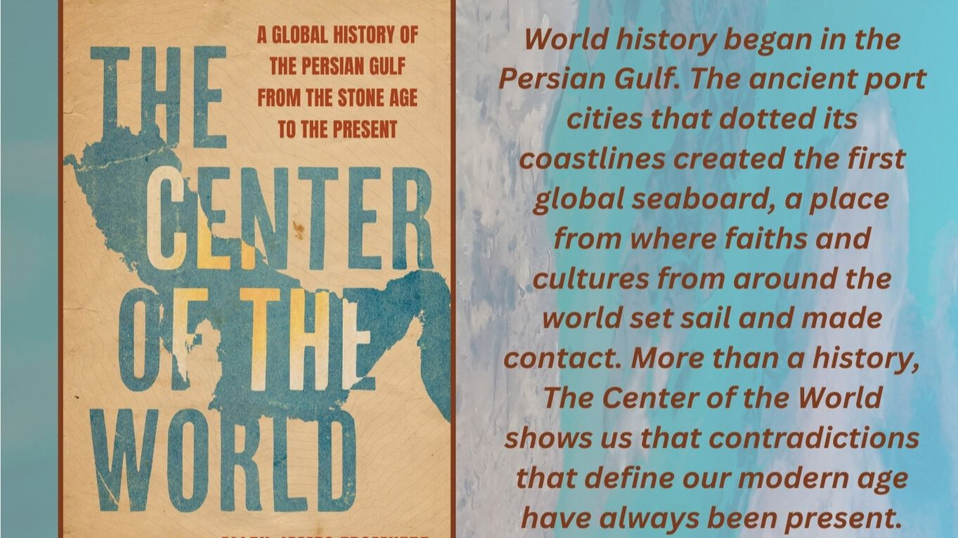 Book Launch: The Center of the World with Allen James Fromherz