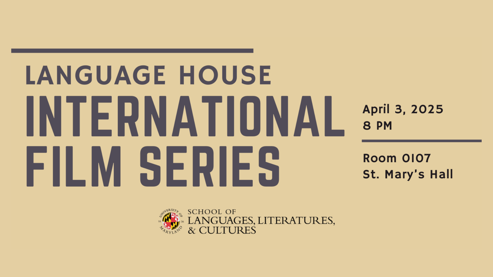 Language House International Film Series: 'Salir del ropero' with the Spanish Cluster