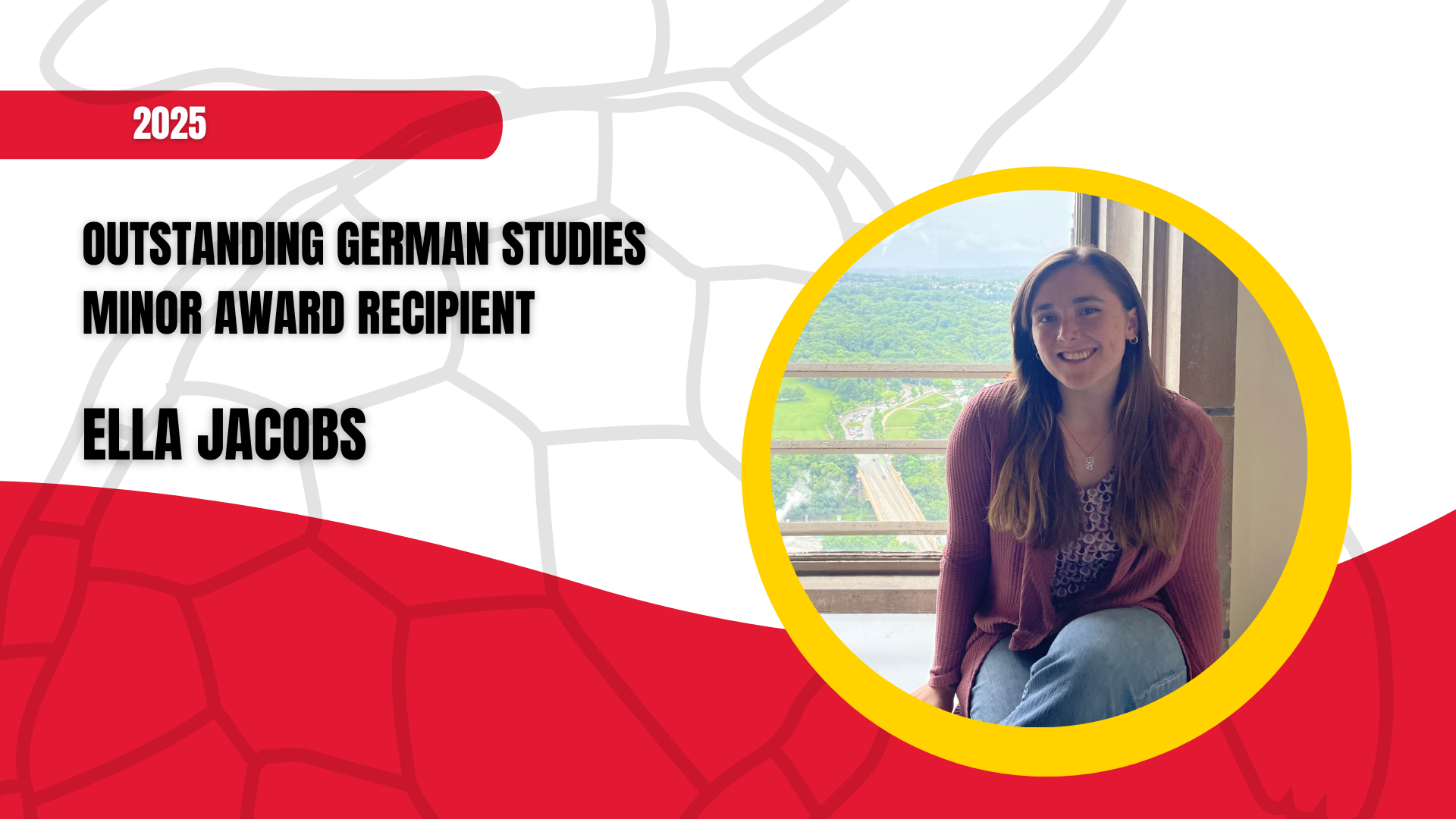Outstanding German Studies Minor Award Recipient
