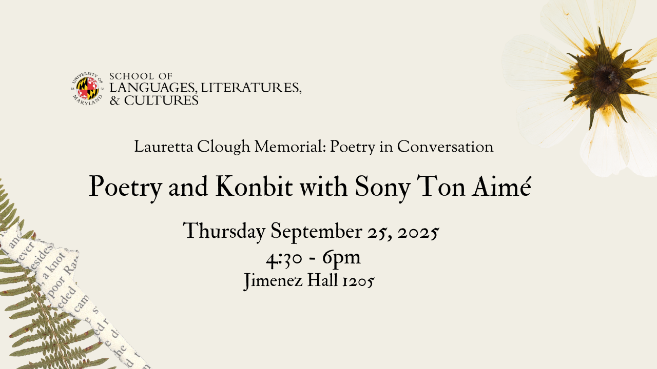 Poetry and Konbit with Sony Ton Aimé