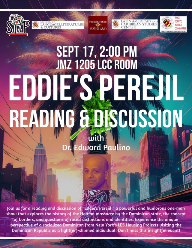 "Eddie's Perejil": Reading & Discussion