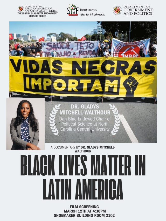 Film Screening: "Black Lives Matter in Latin America"