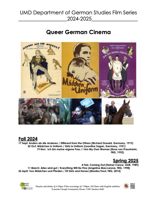 German Studies Film Series