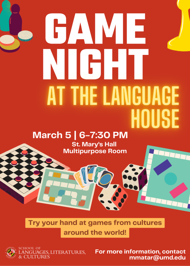 Language House International Game Night