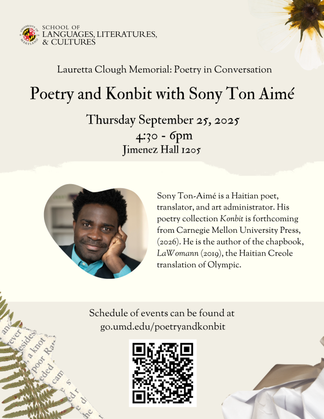 Poetry and Konbit with Sony Ton Aimé